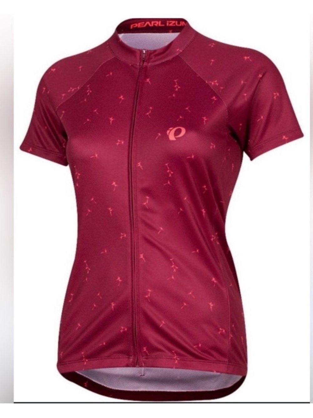 Pearl Izumi Women's Short Sleeve Cycling Jersey - Burgandy
